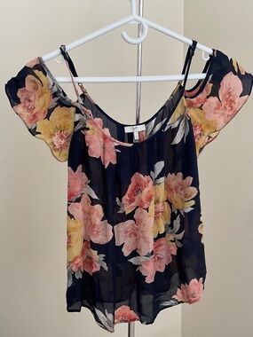 Joie floral Silk Blouse